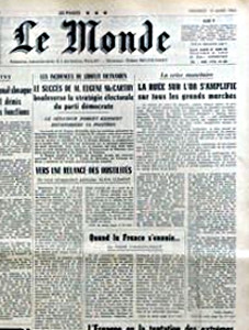 Mai 68, 50 ans ! 15 mars 1968, la France s'ennuie-t-elle ?