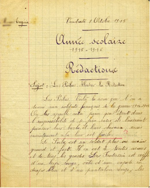 100 ans pile-poilu : Octobre 1915, la guerre arrive à Argenton-sur-Creuse